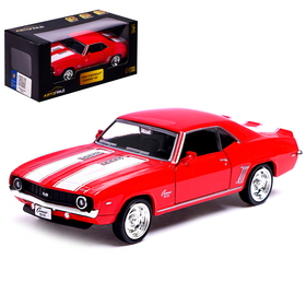 {{photo.Alt || photo.Description || 'УЦЕНКА Машина металлическая CHEVROLET CAMARO SS, 1:32, открываются двери, инерция, цвет красный'}}