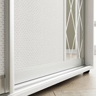 Шкаф-купе «Вера КР», 1400×600×2300 мм, ЛДСП/зеркало, с ящиками, цвет выбеленное дерево - Фото 4