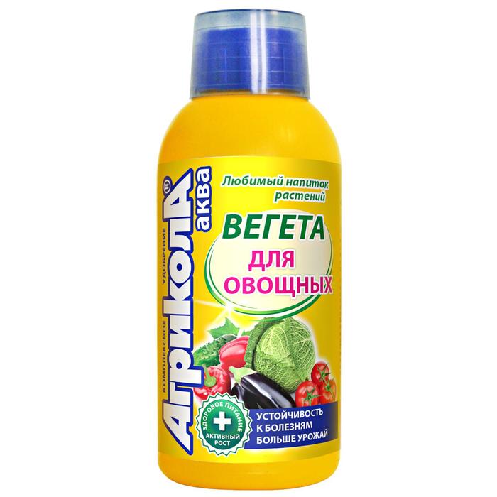 Удобрение «Агрикола Вегета», для овощных культур, флакон, 250 мл - Фото 1
