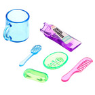 УЦЕНКА Набор мебели для кукол «Уборная», раковина, зеркало, аксессуары 10747579