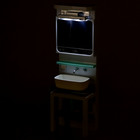 УЦЕНКА Набор мебели для кукол «Уборная», раковина, зеркало, аксессуары 10747579