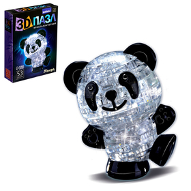 {{photo.Alt || photo.Description || 'УЦЕНКА 3D пазл «Панда», кристаллический, 53 детали, МИКС'}}