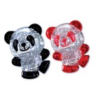 УЦЕНКА 3D пазл «Панда», кристаллический, 53 детали, МИКС - Фото 2