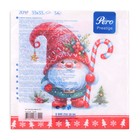 Салфетки новогодние бумажные Pero Prestige «Домовенок», 3 слоя, 33×33 см, 20 шт. - Фото 3