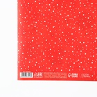 Упаковочная бумага на новый год глянцевая двухсторонняя «Новогодние подарки», 50×70 см - Фото 7