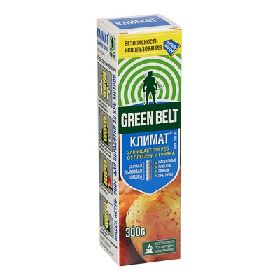 Серная дымовая шашка Климат для дезинфекции погребов и подвалов, 300 г