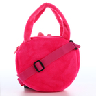 Сумка детская для девочки на молнии «Выбражулька», малиновая - Фото 2