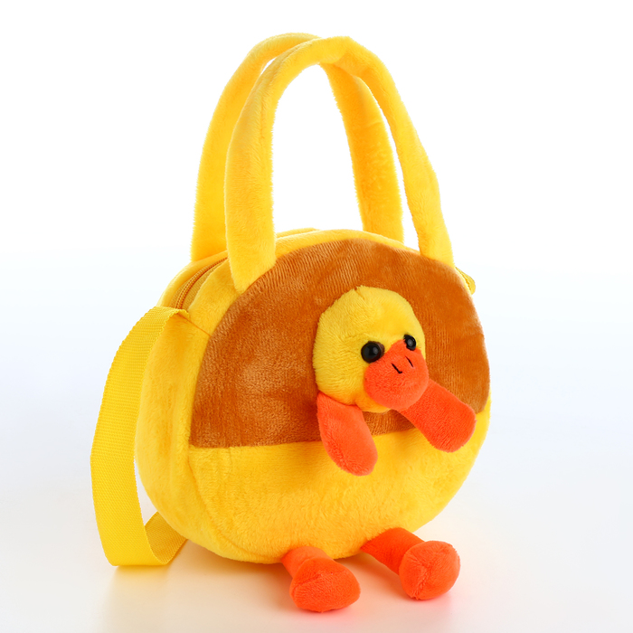 Сумка детская «Цыпленок», на молнии, Выбражулька, жёлтая - Фото 1