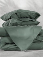 Постельное бельё Этель Дуэт Tencel 155*210см-2шт, 230*245см, 50*70см-2шт, цвет оливковый - Фото 10