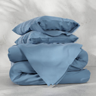 Постельное бельё Этель 2сп Tencel 180*210см, 220*245см, 50*70см-2шт, цвет серо-голубой 10655055 - фото 13109440