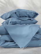 Постельное бельё Этель Евро Tencel 200*220см, 230*245см, 50*70см-2шт, цвет серо-голубой - Фото 10