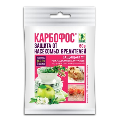 Средство «Карбофос» от насекомых-вредителей 60 г