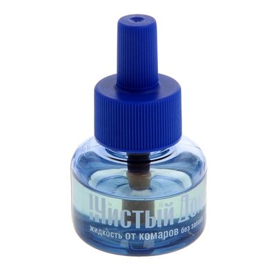 Дополнительный флакон-жидкость от комаров "Чистый дом", без запаха, 30 ночей