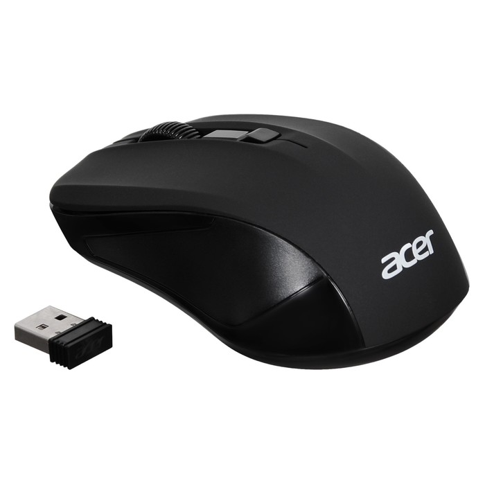 Мышь Acer OMR010 черный оптическая (1200dpi) беспроводная USB (3but) - фото 51664075