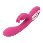 Вибратор, стимулятор клитора, 10 режимов, 22×4 см, розовый - Фото 3