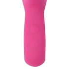 Вибратор, стимулятор клитора, 10 режимов, 22×4 см, розовый - Фото 6