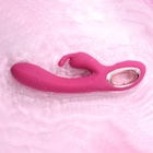 Вибратор, стимулятор клитора, 10 режимов, 22×4 см, розовый - Фото 2