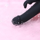 Вибратор, клиторальная стимуляция, анатомическая форма, 10 режимов, черный - Фото 5