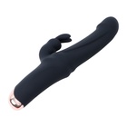 Вибратор, клиторальная стимуляция, анатомическая форма, 10 режимов, черный - Фото 8