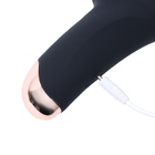 Вибратор, клиторальная стимуляция, анатомическая форма, 10 режимов, черный - Фото 6