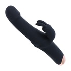 Вибратор, клиторальная стимуляция, анатомическая форма, 10 режимов, черный - Фото 10