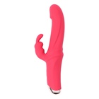 Вибратор, клиторальная стимуляция, анатомическая форма, 10 режимов, бордовый - Фото 5