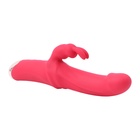 Вибратор, клиторальная стимуляция, анатомическая форма, 10 режимов, бордовый - Фото 6