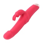 Вибратор, клиторальная стимуляция, анатомическая форма, 10 режимов, бордовый - Фото 3