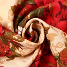 Комплект штор для кухни с подхватами «Доляна. Новогодние украшения», 2 шт., жёлтые, 145×180 см - Фото 9