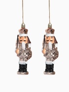 Ёлочные игрушки 2 шт. «Зимнее волшебство. Щелкунчик», 14×3 см, золото - Фото 11