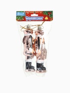 Ёлочные игрушки 2 шт. «Зимнее волшебство. Щелкунчик», 14×3 см, золото - Фото 12