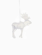 Ёлочная игрушка «Зимнее волшебство. Олень перелив», 12×11.5 см, белый - Фото 6