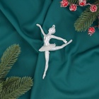 Ёлочная игрушка «Зимнее волшебство. Балерина в танце», 13×8, белый - Фото 2