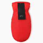 Варежки женские меховые MIST, размер 26 см, красные - Фото 8