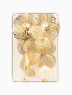 Серьги висячие «Цветок» каталея, цвет золото, 10 см - Фото 4