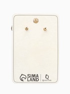 Серьги висячие «Цветок», каталея, цвет золото, 10 см - Фото 5