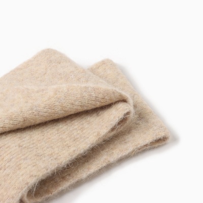 Шарф женский MIST, бежевый, 16×160±5 см