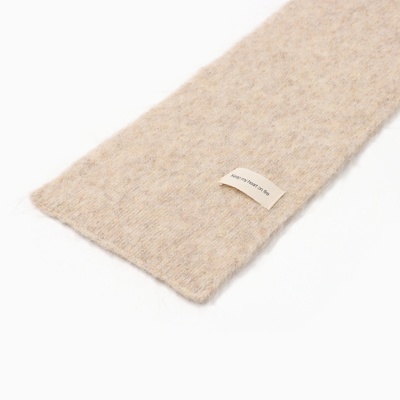 Шарф женский MIST, бежевый, 16×160±5 см