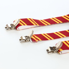 Подтяжки детские «Выбражулька», ширина 2.5 см, бордовая, жёлтая - Фото 3