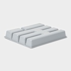 Лоток для столовых приборов, 5 отделений, 25.5×30.7×4.6 см, пластик, серый - Фото 5