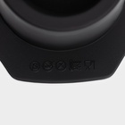 Форма для льда Доляна «Цилиндр стакан», силикон, 21×4.5×9 см, 3 ячейки (5.5×4.5 см), чёрная - Фото 6