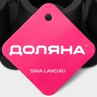 Форма для льда Доляна «Цилиндр стакан», силикон, 21×4.5×9 см, 3 ячейки (5.5×4.5 см), чёрная - Фото 7