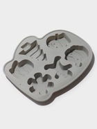 Форма для выпечки новогодняя Доляна «Новогодняя варежка», силикон, 6 ячеек, 24×20.5×2.5 см, серая - Фото 3