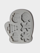 Форма для выпечки новогодняя Доляна «Новогодняя варежка», силикон, 6 ячеек, 24×20.5×2.5 см, серая - Фото 4