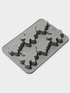 Форма для выпечки новогодняя Доляна «Новогодние пряники», силикон, 6 ячеек, 25.5×17.5×2.5 см, серая - Фото 2