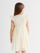 Платье для девочки, MINAKU :Party Dress, цвет молочный, рост 104 см 10669767 - фото 13109460