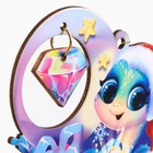 Елочная игрушка «Нежность» 6 шт., 8.8×8.7 см - фото 115747259