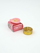 Свечи чайные, новогодний набор 4 шт., 4 см - фото 61061110