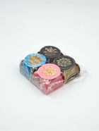 Свечи чайные, новогодний набор 4 шт., 4 см - фото 61061114