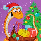 Пакет новогодний подарочный ламинированный «Счастливая змея», упаковка, 33×42.5×10 см - Фото 4